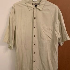 Tommy Bahama Men’s Shirt L 100% Silk